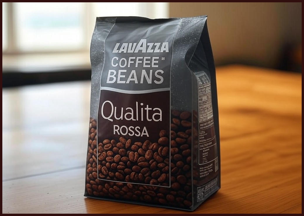 Lavazza Coffee Beans Qualita Rossa 라바짜 퀼리타 로사 커피 홀빈 500g