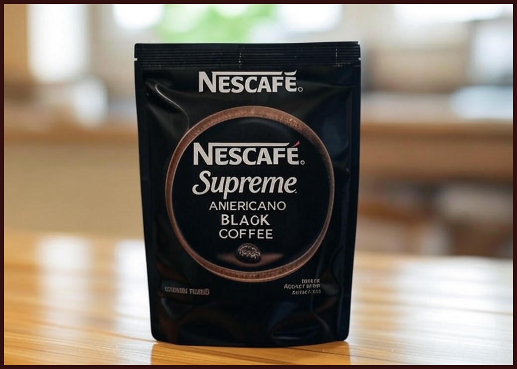 네스카페 수프리모 아메리카노 블랙 원두커피믹스 파우치