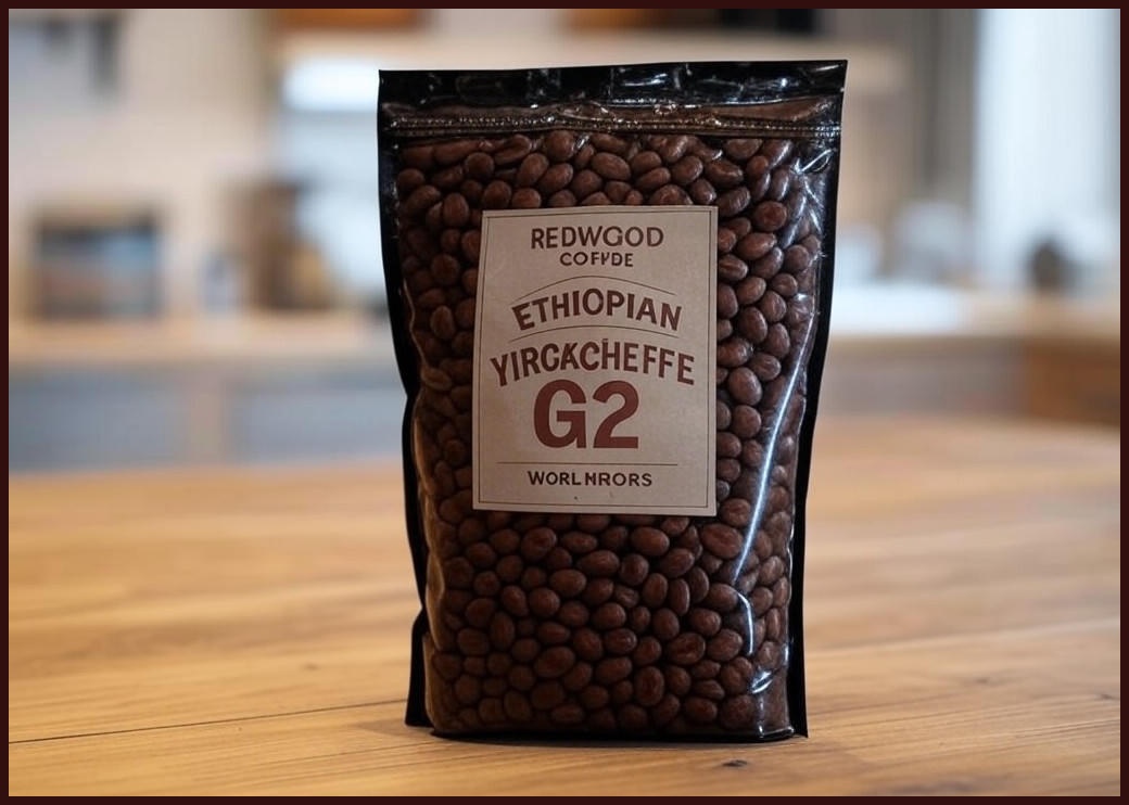 레드우드커피 에티오피아 예가체프 G2 산미있는 원두, 500g, 홀빈(분쇄X), 1개