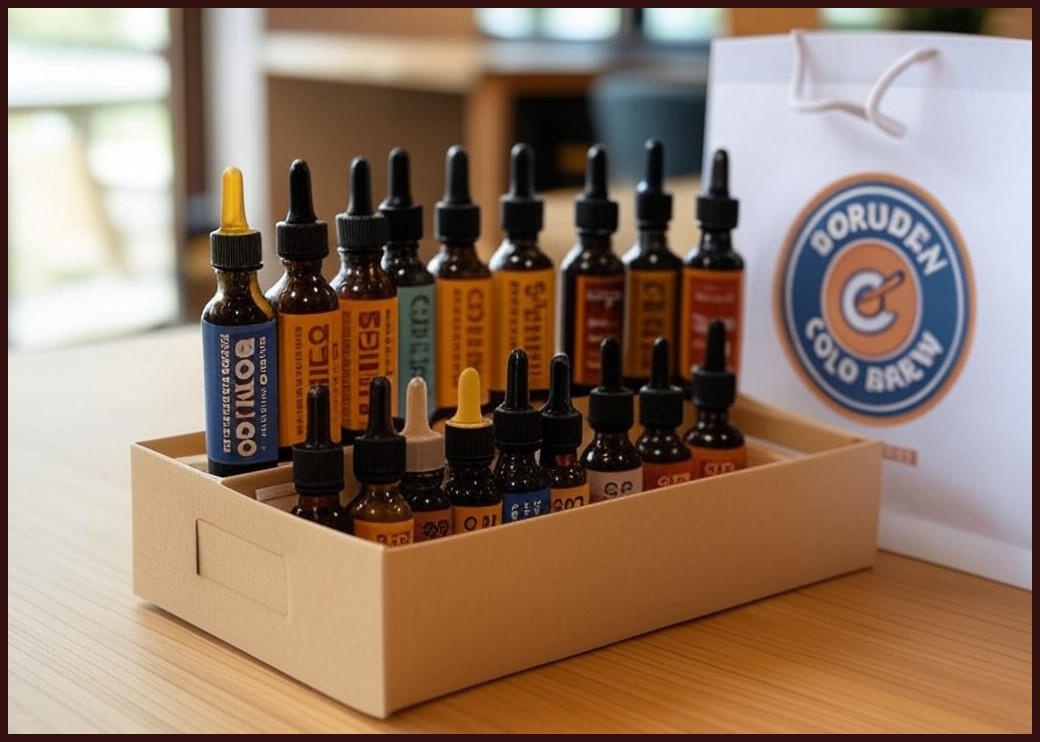 보르딘 콜드브루 더치커피 12종 앰플 선물세트 + 쇼핑백