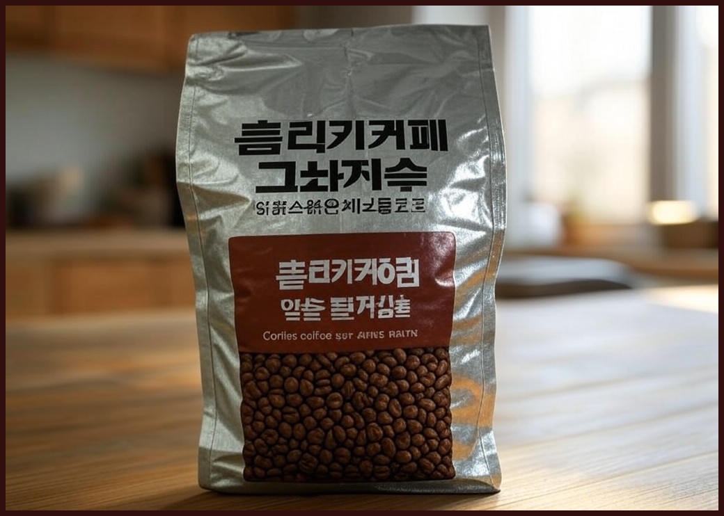 수달리커피 고소한 너티초코 블렌드 커피원두, 홀빈(분쇄안함), 1kg, 1개