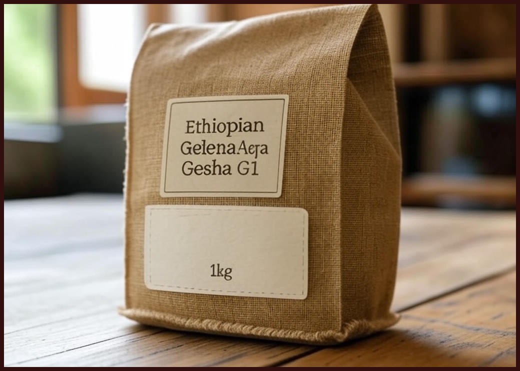 에티오피아 겔레나 아바야 게이샤 G1 산미좋은 프리미엄 약배전 당일로스팅, 1개, 1kg, 홀빈(분쇄안함)