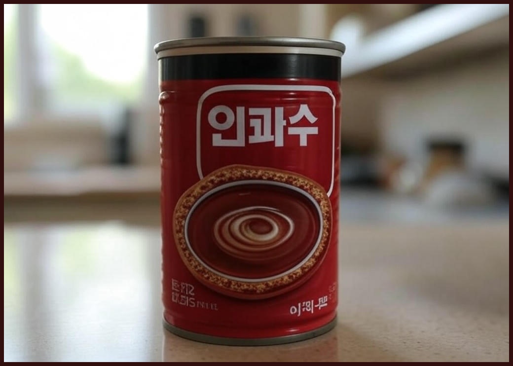 이과수 인스턴트 원두커피 캔