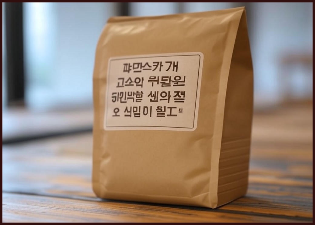 파먼스커피 고소하고 부드러운 산미없는 스페셜티 시그니처 휴식 블렌드 원두, 1개, 200g