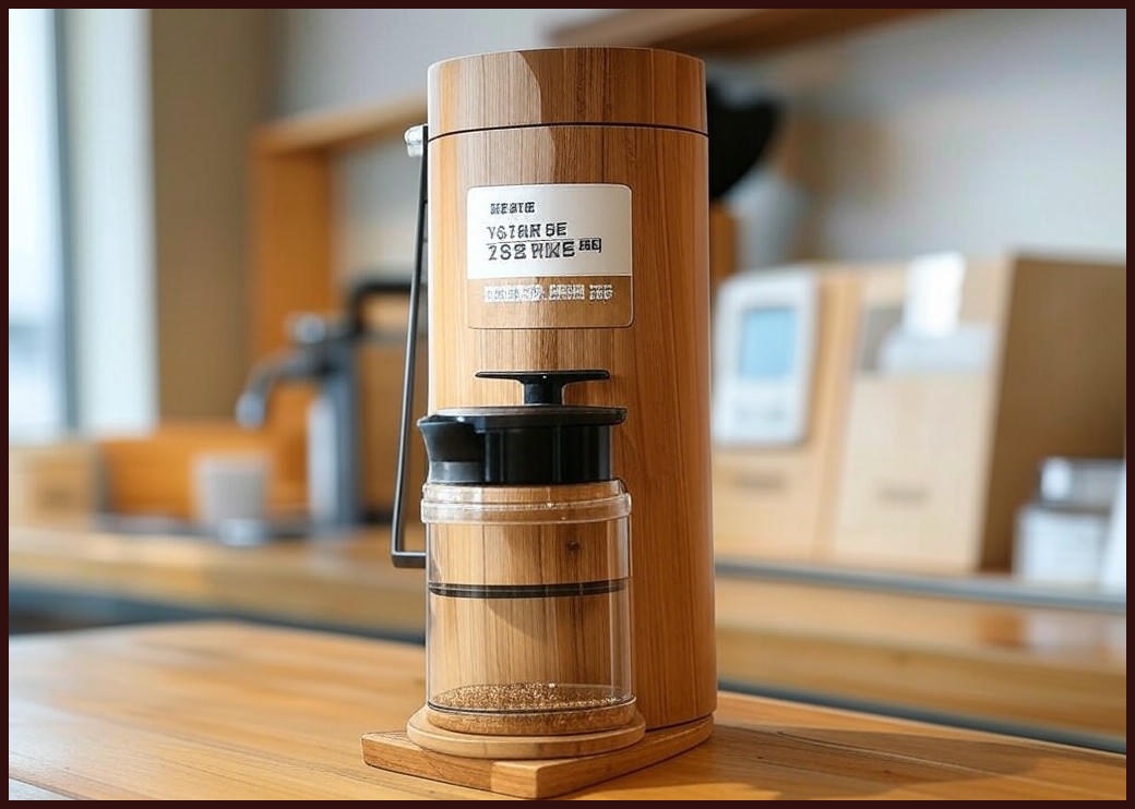 프랜드커피 YJ 원목 바케디 5구 디스펜서, 우드, 1개
